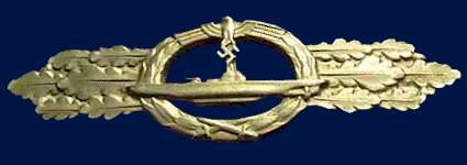 Datei:U-Bootsfrontspange in Bronze.jpg